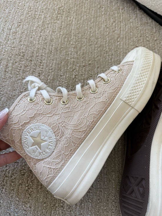 Converse All Stars Shoes - Converse Lace High-Top Platform Chuck Taylor Sneakers